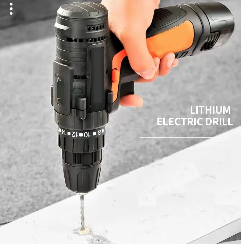 12V Cordless Electric Drill Driver Power Tool Furadeira Parafusadeira