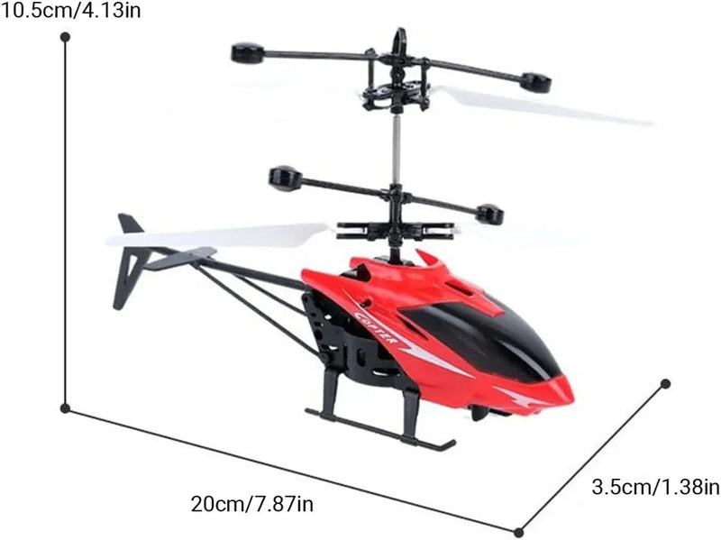 Mini RC Drone Recarregável Remoto Seguro Resistente a Quedas RC Helicópteros Drone Crianças Brinquedos